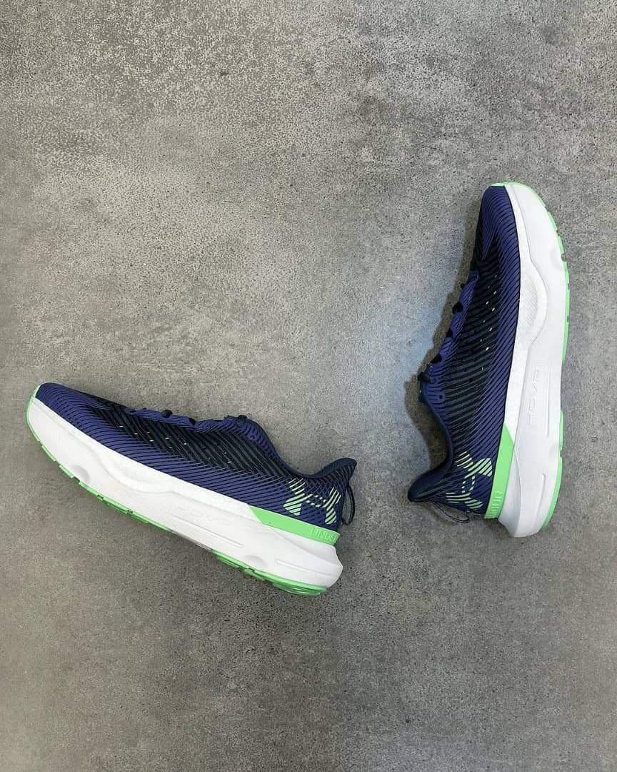 Under Armour Infinite sneakers.