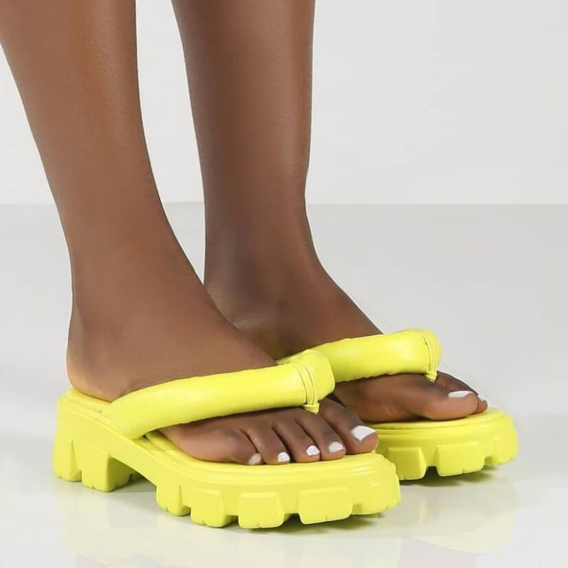 platform flip-flops sandles - Image 2