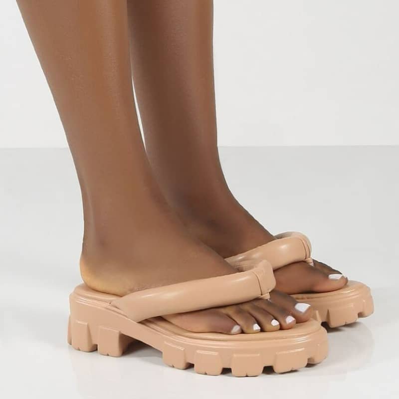 platform flip-flops sandles