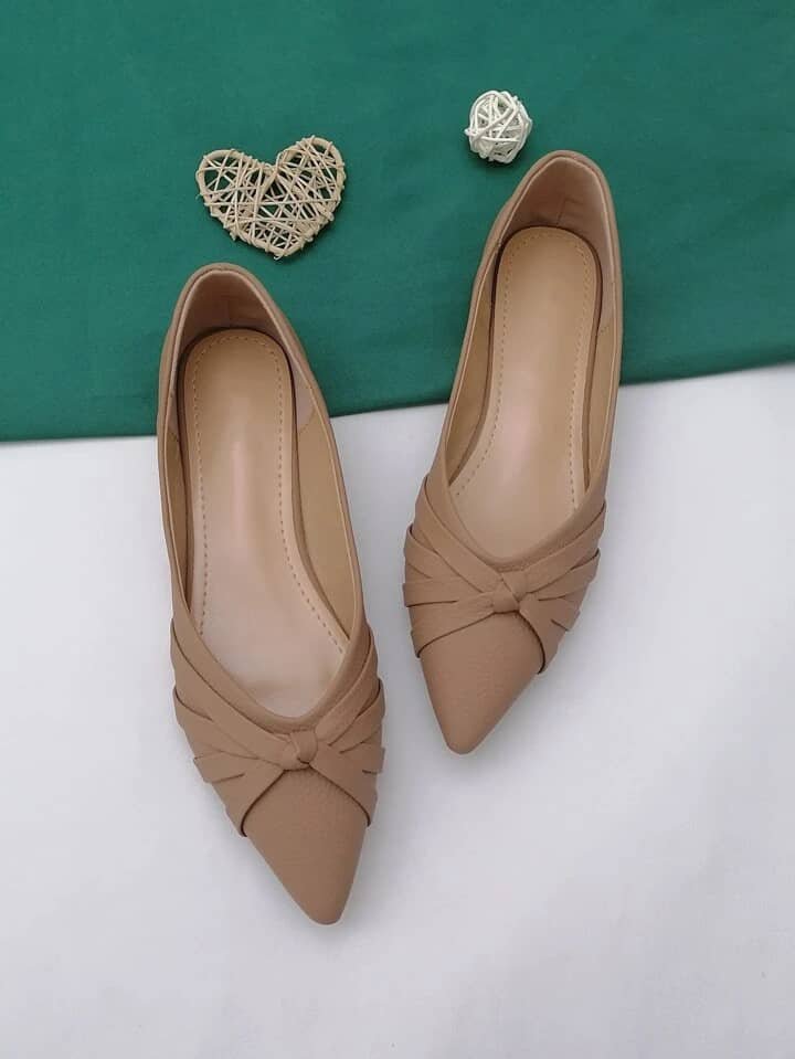 Toe-pointed ballet shoes - Image 3