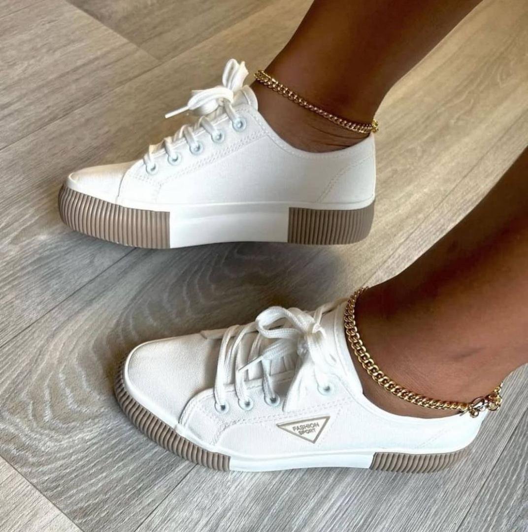 women's lace up sneakers - Image 2